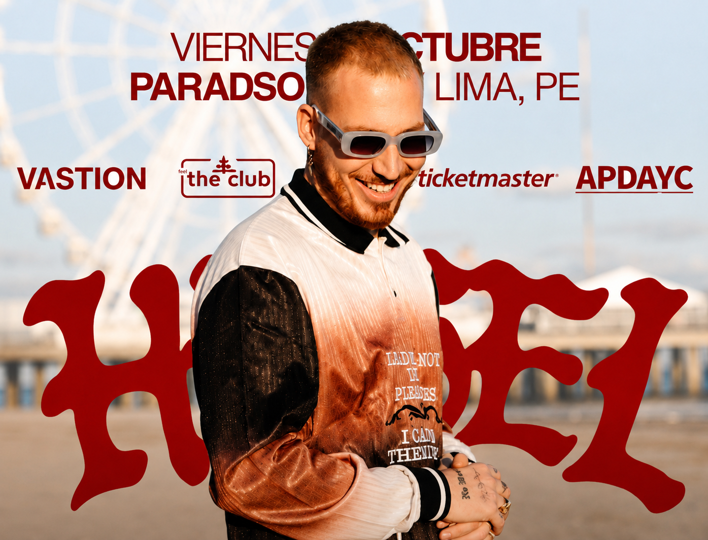 HUGEL confirma show en Lima y llevará su explosiva mezcla de latin house y afro house a Paradiso